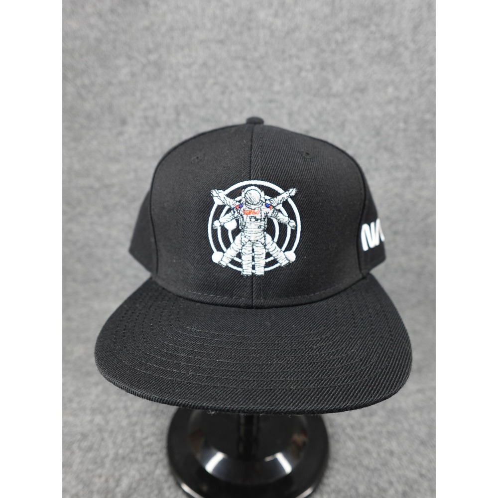 Otto Kid Cudi NASA Hat Unisex OSFM Black Astronaut Snapback Cap